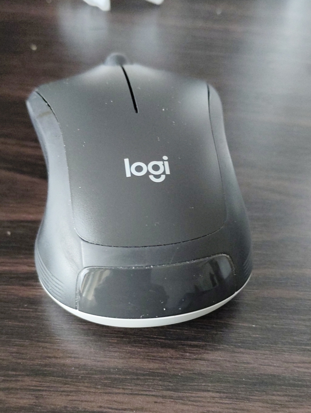 Black Wireless Computer Mouse - Ergonomic Home Office Mouse